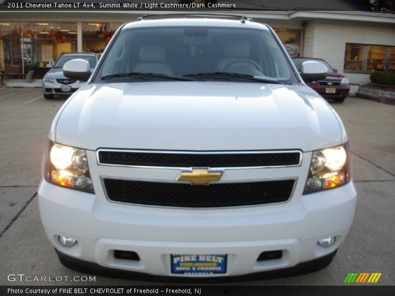 Summit White / Light Cashmere/Dark Cashmere 2011 Chevrolet Tahoe LT 4x4