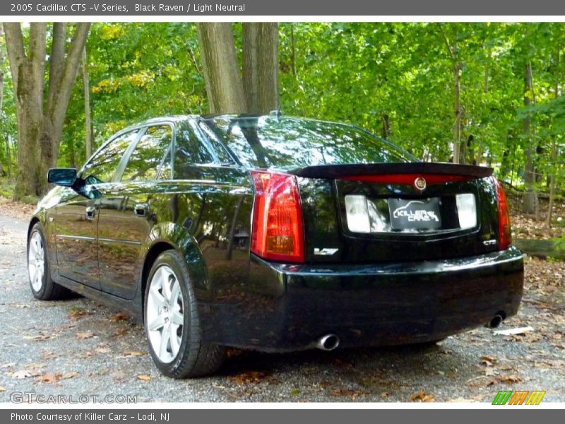 Black Raven / Light Neutral 2005 Cadillac CTS -V Series