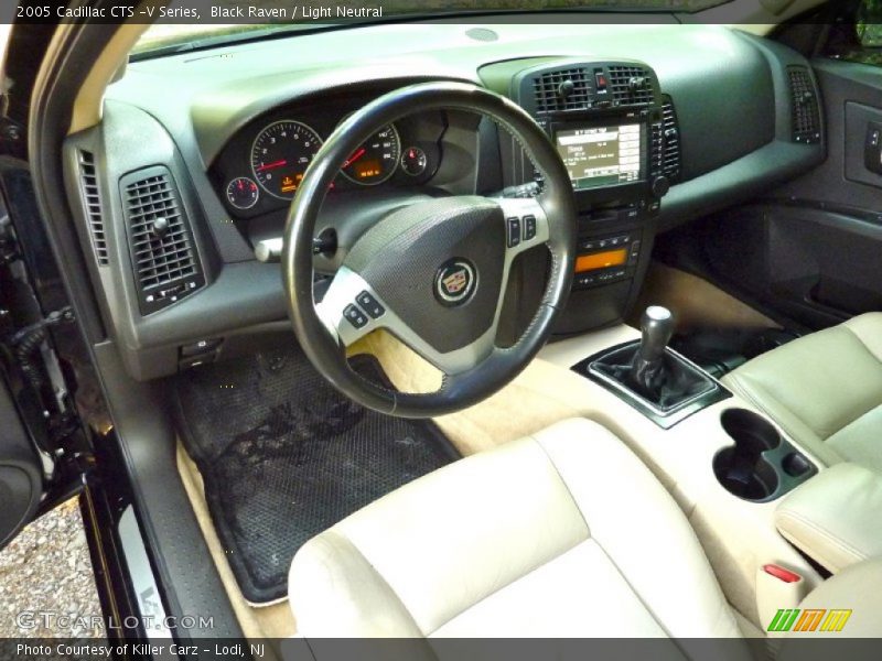 Black Raven / Light Neutral 2005 Cadillac CTS -V Series