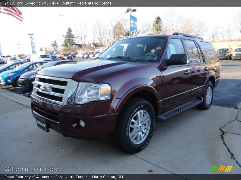 Autumn Red Metallic / Stone 2012 Ford Expedition XLT 4x4