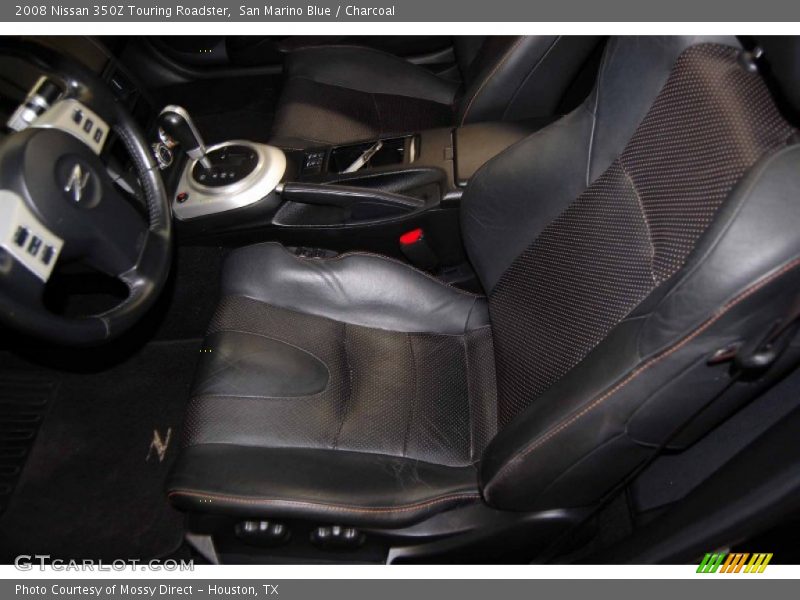 San Marino Blue / Charcoal 2008 Nissan 350Z Touring Roadster
