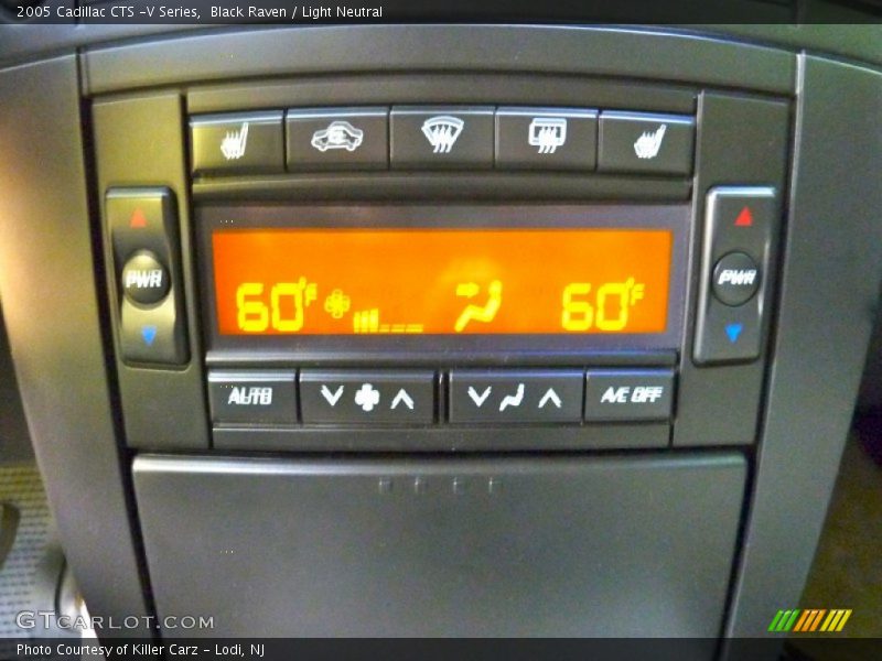 Black Raven / Light Neutral 2005 Cadillac CTS -V Series