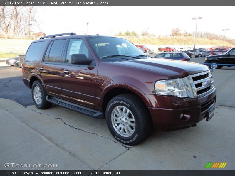 Autumn Red Metallic / Stone 2012 Ford Expedition XLT 4x4
