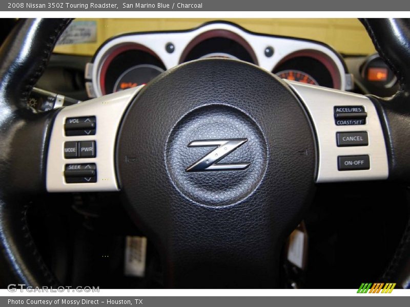 San Marino Blue / Charcoal 2008 Nissan 350Z Touring Roadster