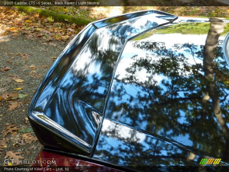 Black Raven / Light Neutral 2005 Cadillac CTS -V Series