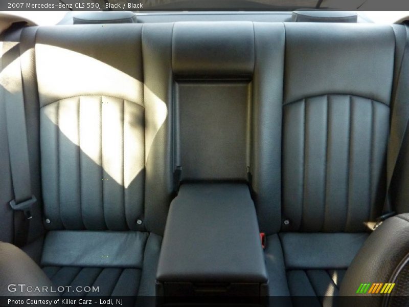 Black / Black 2007 Mercedes-Benz CLS 550