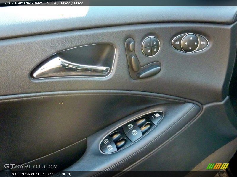 Black / Black 2007 Mercedes-Benz CLS 550