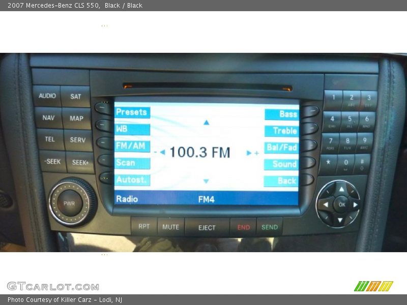 Black / Black 2007 Mercedes-Benz CLS 550