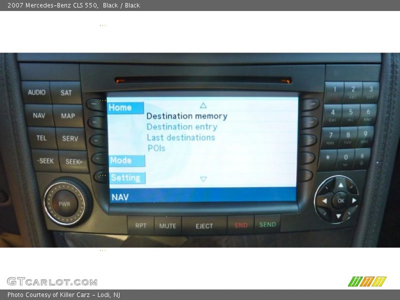 Black / Black 2007 Mercedes-Benz CLS 550