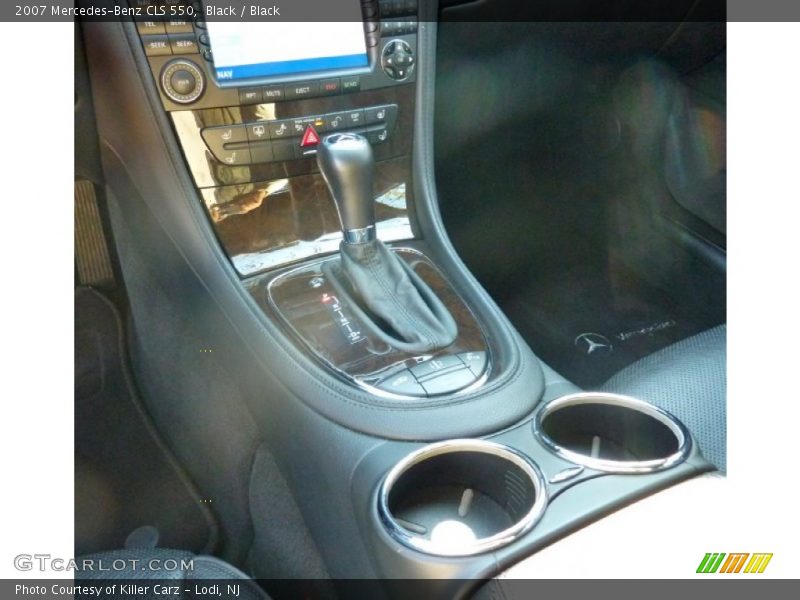 Black / Black 2007 Mercedes-Benz CLS 550