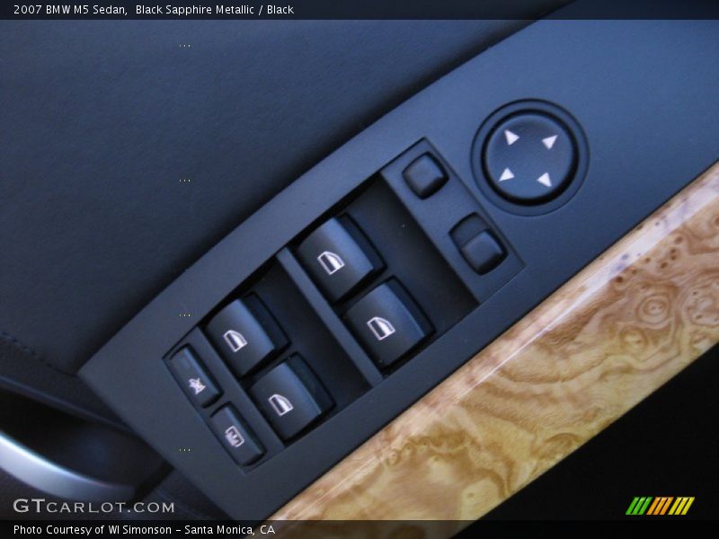 Black Sapphire Metallic / Black 2007 BMW M5 Sedan