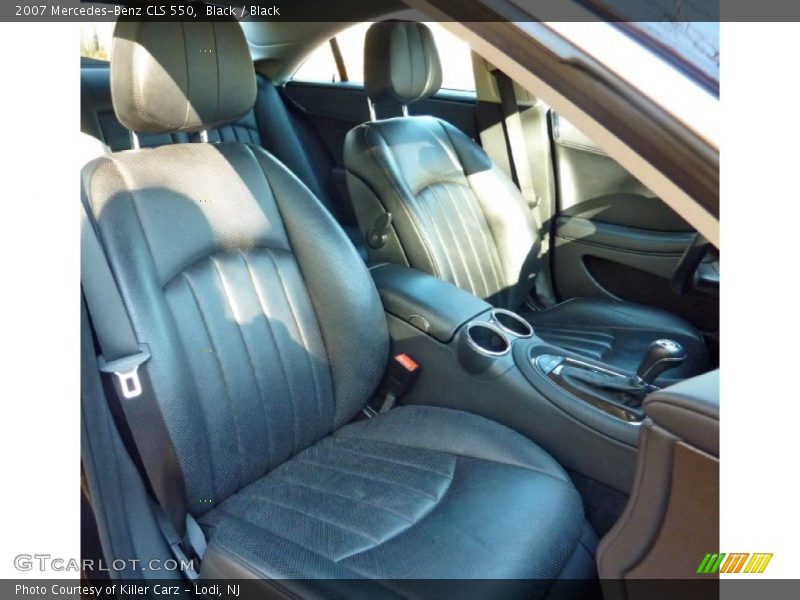Black / Black 2007 Mercedes-Benz CLS 550
