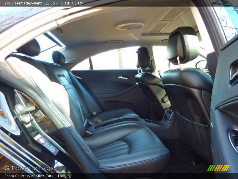 Black / Black 2007 Mercedes-Benz CLS 550