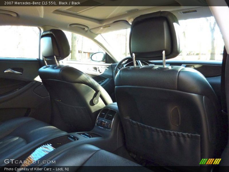 Black / Black 2007 Mercedes-Benz CLS 550