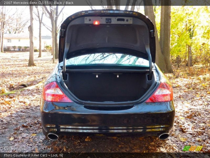 Black / Black 2007 Mercedes-Benz CLS 550