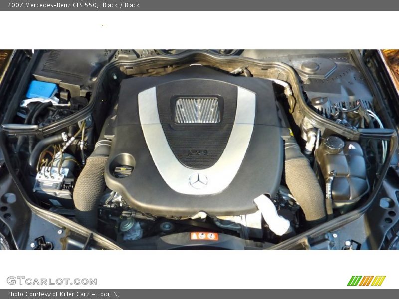 Black / Black 2007 Mercedes-Benz CLS 550