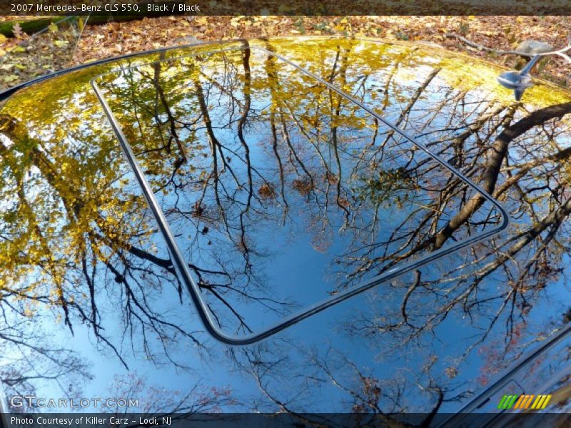 Black / Black 2007 Mercedes-Benz CLS 550