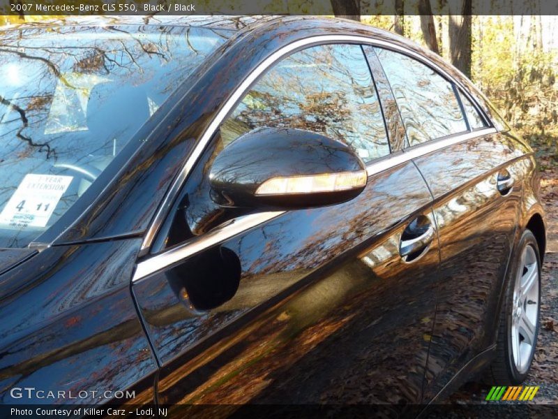 Black / Black 2007 Mercedes-Benz CLS 550