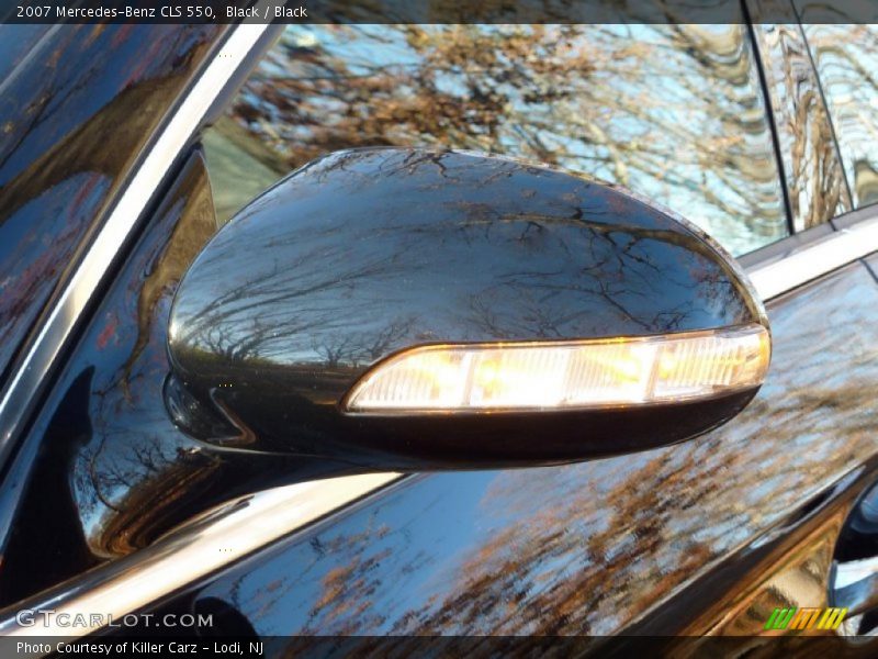 Black / Black 2007 Mercedes-Benz CLS 550
