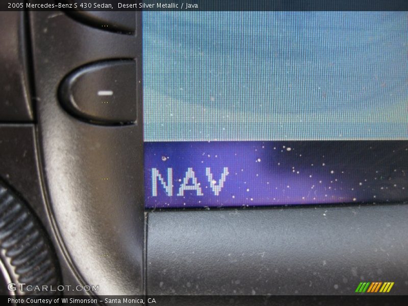 Desert Silver Metallic / Java 2005 Mercedes-Benz S 430 Sedan