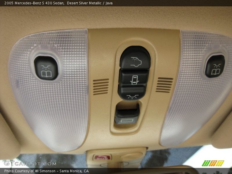 Desert Silver Metallic / Java 2005 Mercedes-Benz S 430 Sedan
