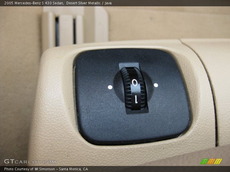 Desert Silver Metallic / Java 2005 Mercedes-Benz S 430 Sedan