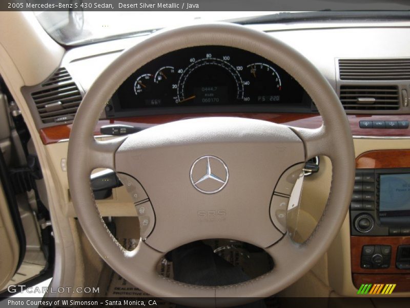  2005 S 430 Sedan Steering Wheel