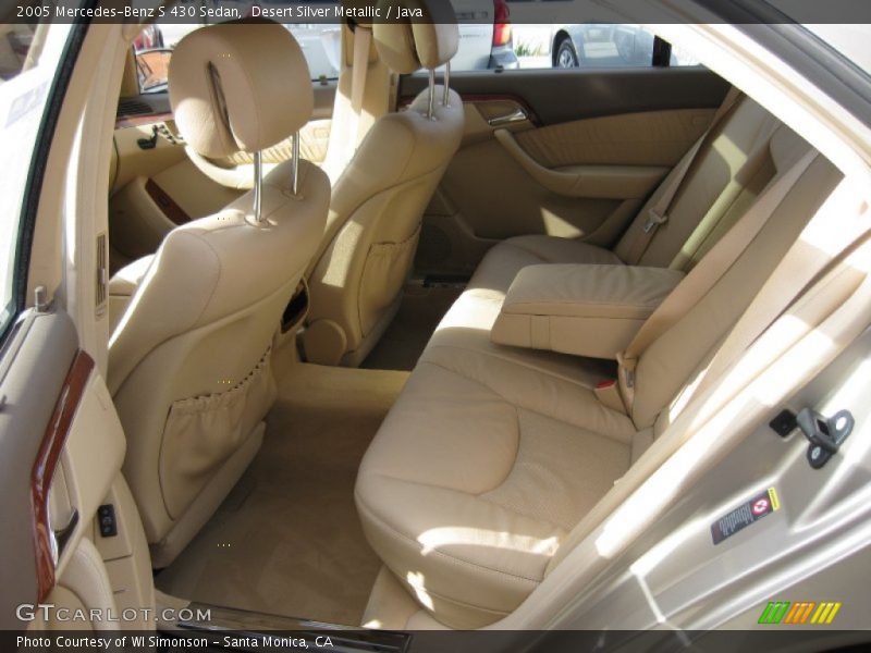 Desert Silver Metallic / Java 2005 Mercedes-Benz S 430 Sedan