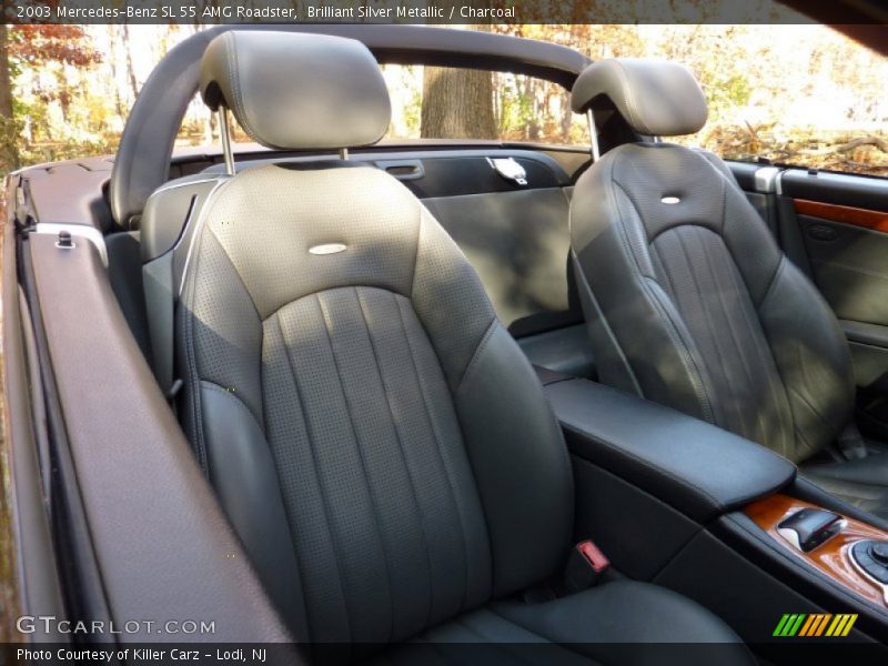  2003 SL 55 AMG Roadster Charcoal Interior