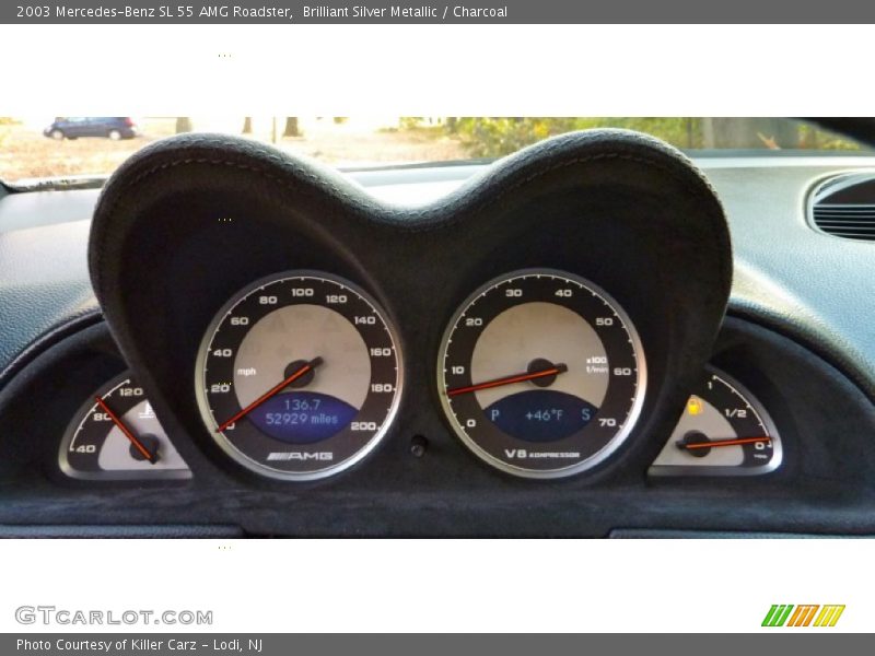  2003 SL 55 AMG Roadster 55 AMG Roadster Gauges