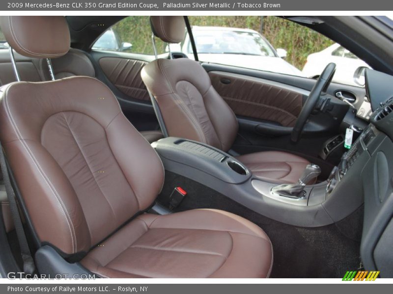  2009 CLK 350 Grand Edition Coupe Tobacco Brown Interior