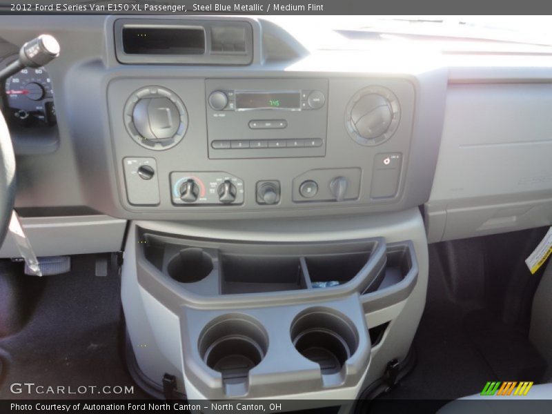 Steel Blue Metallic / Medium Flint 2012 Ford E Series Van E150 XL Passenger