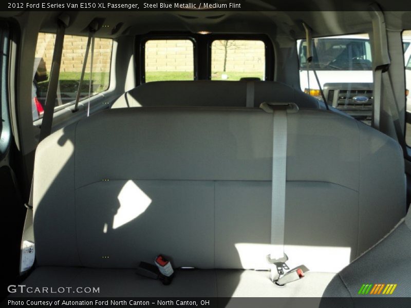 Steel Blue Metallic / Medium Flint 2012 Ford E Series Van E150 XL Passenger