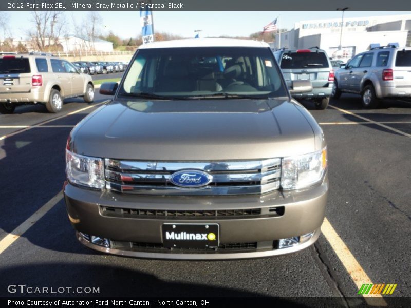 Mineral Gray Metallic / Charcoal Black 2012 Ford Flex SEL