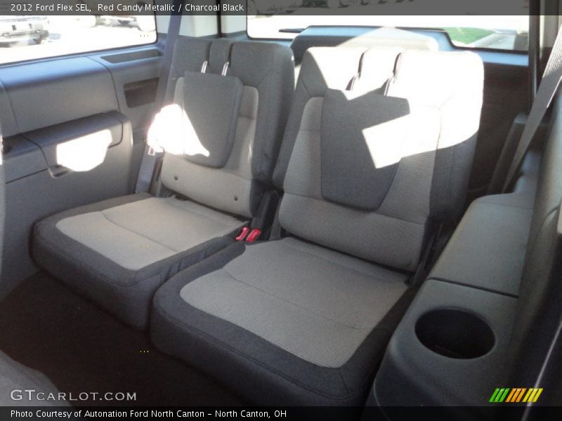 Red Candy Metallic / Charcoal Black 2012 Ford Flex SEL