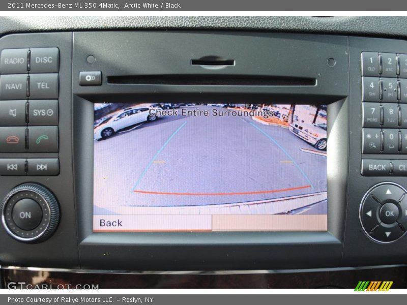Arctic White / Black 2011 Mercedes-Benz ML 350 4Matic