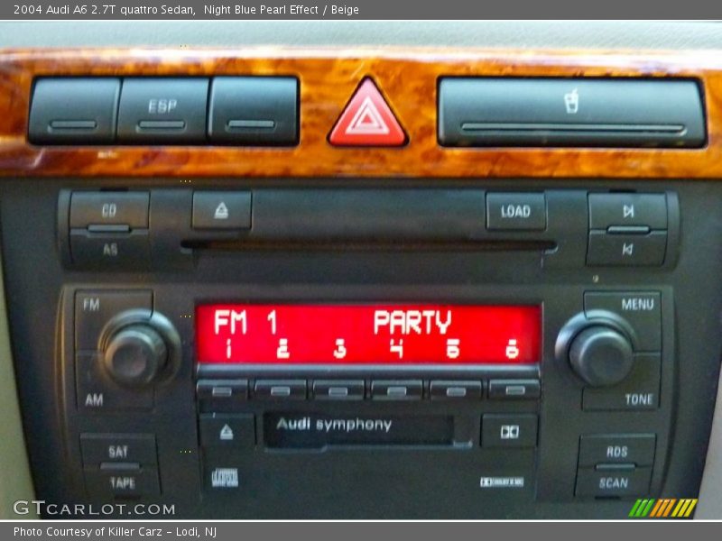 Audio System of 2004 A6 2.7T quattro Sedan