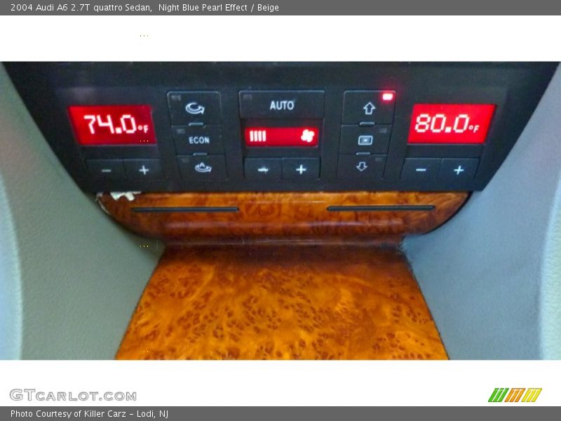 Controls of 2004 A6 2.7T quattro Sedan