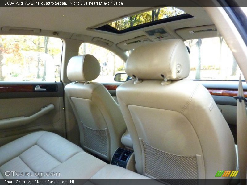 2004 A6 2.7T quattro Sedan Beige Interior