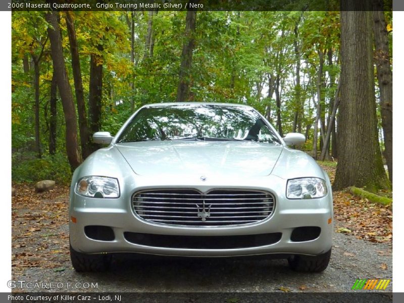 Grigio Touring Metallic (Silver) / Nero 2006 Maserati Quattroporte
