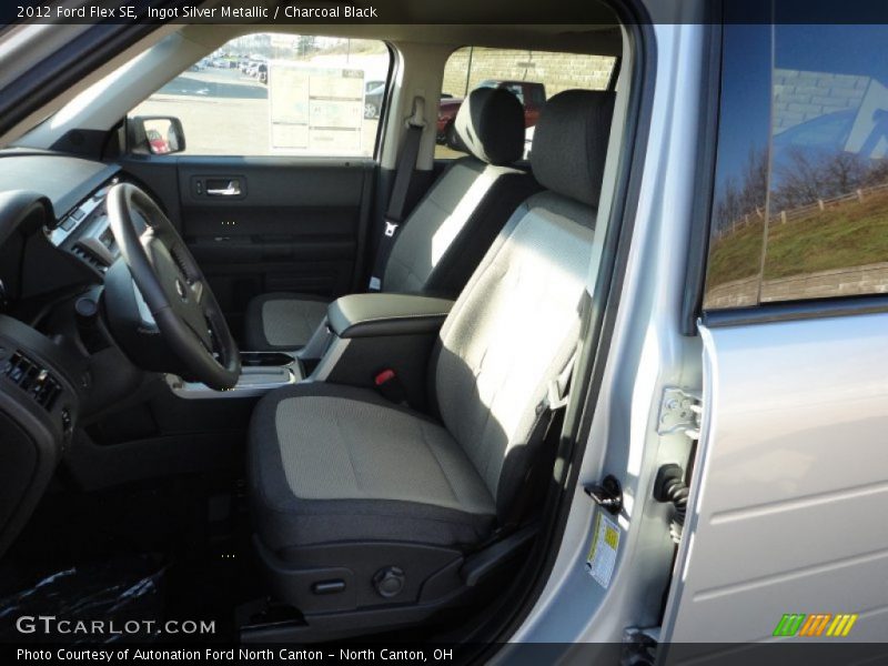 Ingot Silver Metallic / Charcoal Black 2012 Ford Flex SE
