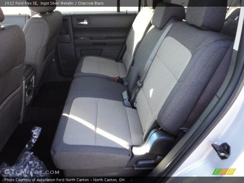 Ingot Silver Metallic / Charcoal Black 2012 Ford Flex SE