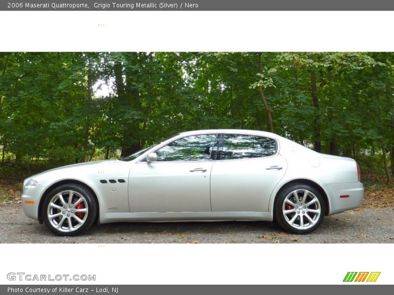 Grigio Touring Metallic (Silver) / Nero 2006 Maserati Quattroporte