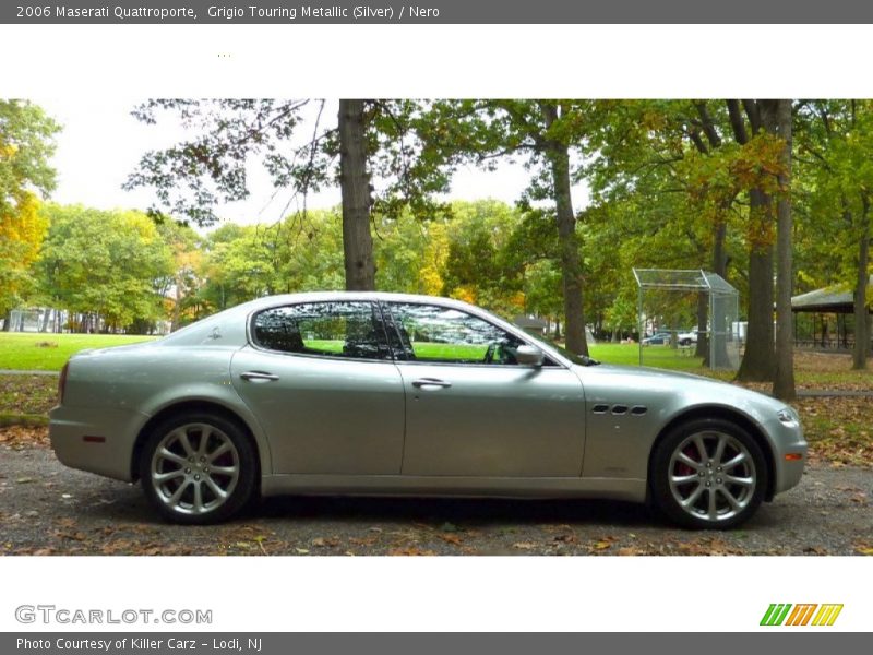 Grigio Touring Metallic (Silver) / Nero 2006 Maserati Quattroporte