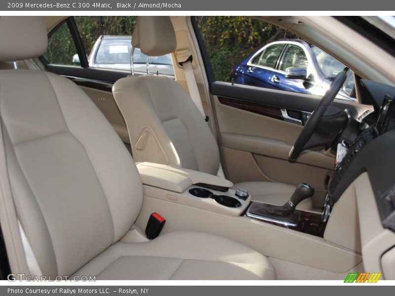 Black / Almond/Mocha 2009 Mercedes-Benz C 300 4Matic