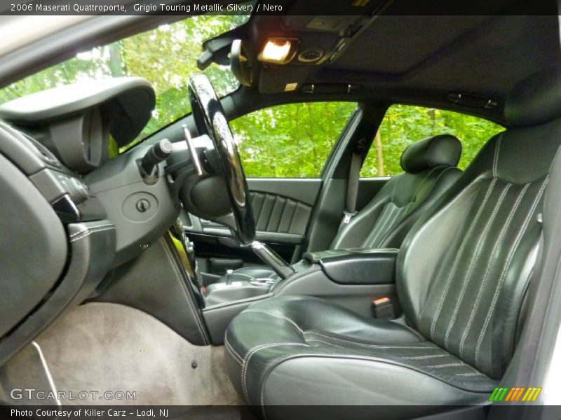 Grigio Touring Metallic (Silver) / Nero 2006 Maserati Quattroporte