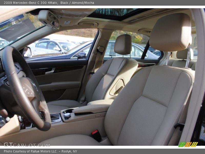 Black / Almond/Mocha 2009 Mercedes-Benz C 300 4Matic