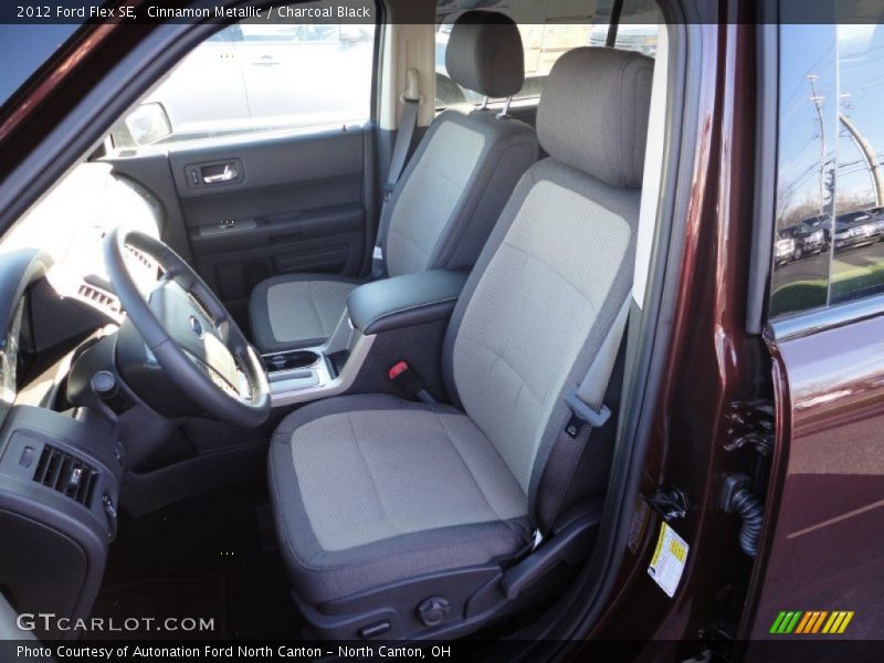 Cinnamon Metallic / Charcoal Black 2012 Ford Flex SE