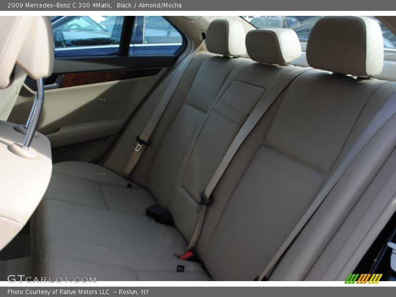 Black / Almond/Mocha 2009 Mercedes-Benz C 300 4Matic
