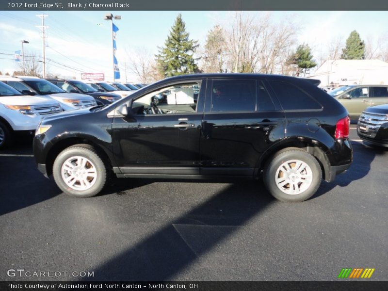 Black / Charcoal Black 2012 Ford Edge SE